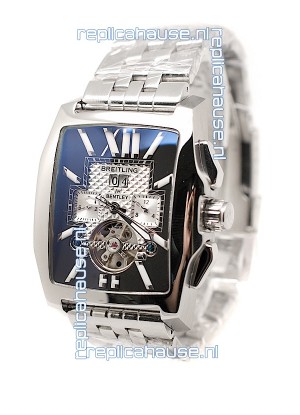Breitling For Bentley Flying B Japanese Chronograph Watch in Dark Blue Dial