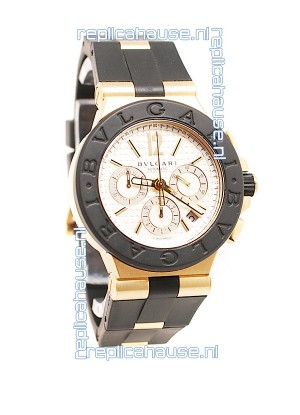 Bvlgari Diagono Automatic Swiss Watch in White Dial