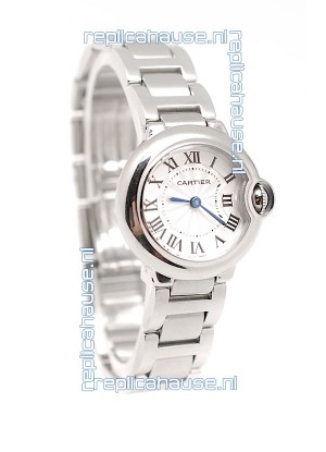 Cartier Ballon Swiss Ladies Wristwatch in Steel