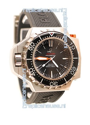 Omega Seamaster Ploprof 1200M Swiss Watch in Black Dial