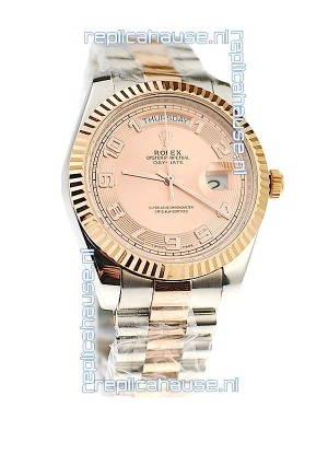 Rolex Day Date Two Tone Japanese Replica Watch