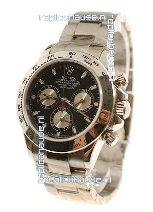 Rolex Replica Daytona Cosmograph Swiss Watch in Black Dial - 2011 Edition