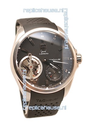 Tag Heuer Grand Carrera Pendulum Swiss Automatic Steel Watch