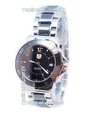 Tag Heuer Formula 1 Quartz Rose Gold Black Ceramic Watch