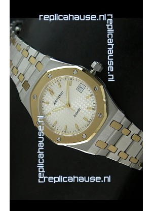 Audemars Piguet Royal Oak Swiss Watch Two Tone Gold/Steel Plating - MIRROR REPLICA