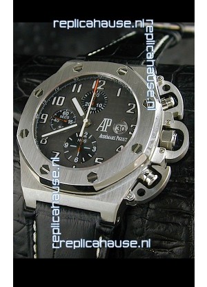 Audemars Piguet Royal Oak Watch in Black Dial - Secs hand 9 O Clock