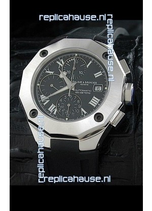 Baume & Mercier Riveria Swiss Watch in Black Dial