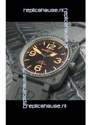 Bell and Ross BR01 92 Limited Edition Swiss Watch in Black Dial