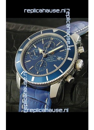 Breitling Superocean Swiss Replica Watch in Blue Dial