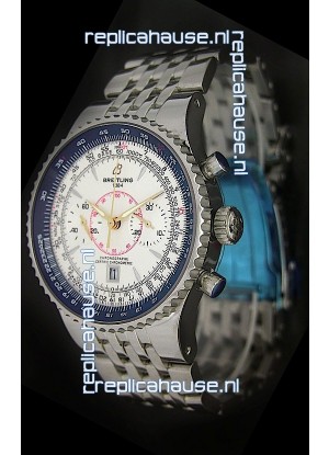 Breitling Montbrillant Legende Swiss Replica Watch White Dial