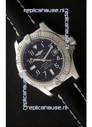 Breitling Avenger Seawolf Swiss Replica Watch in Black Dial
