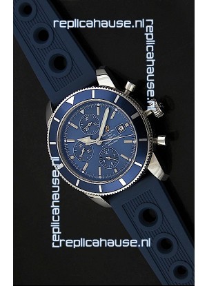 Breitling Superocean Swiss Replica Watch in Blue Dial