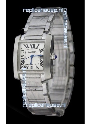 Cartier Tank Fracaise Swiss Replica Automatic Watch Ladies Size