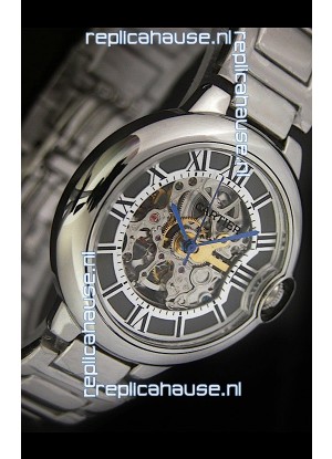 Cartier Ballon de Japanese Replica Watch in Black layerd Dial