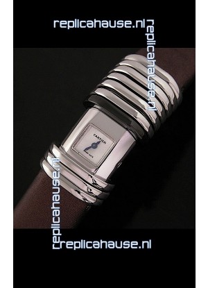 Cartier De Cartier Swiss Replica Watch in White Dial