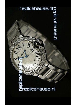 Ballon De Bleu Cartier Steel Casing Swiss Watch