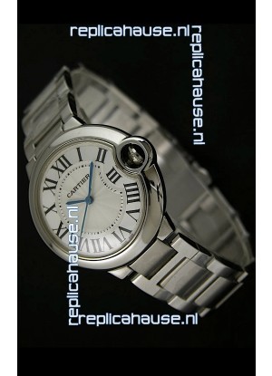 Ballon De Bleu Cartier Steel Casing Swiss Watch