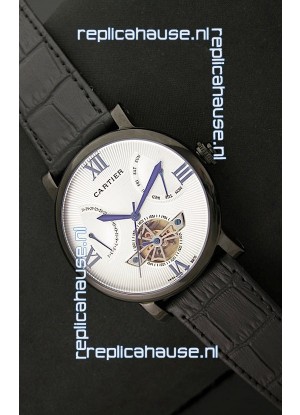 Cartier Calibre de Tourbillon PVD Swiss Watch