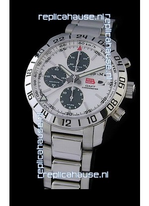 Chopard Mille Miglia GMT Swiss Replica Watch in White Dial