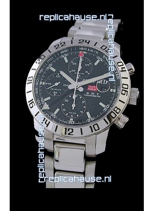 Chopard Mille Miglia GMT Swiss Replica Watch in Black Dial