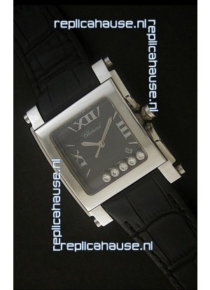 Chopard Happy Sport Swiss Replica Watch in Black Dial