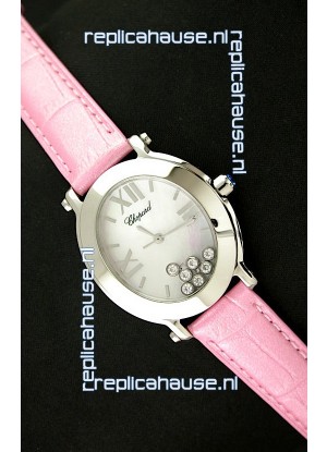 Chopard Happy Sport Ladies Japanese Replica Watch