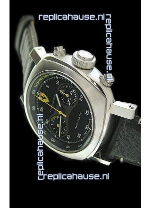 Ferrari Granturismo Swiss Replica Watch in Black Strap