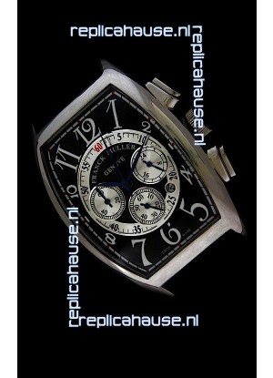 Franck Muller Master of Complications Japanese Replica Watch in Black Dial