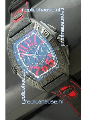 Franck Muller SingaporeGP Series 2009 Japanese Replica Watch in Blue Dial