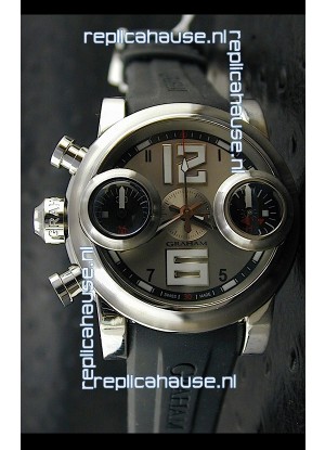 Graham Chronograph Swordfish Swiss Replica Watch in Light Grey Dial