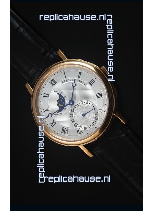Breguet Classique Moonphase Rose Gold Swiss Replica Watch