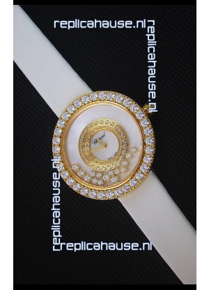 Chopard Happy Dreams 36MM White Strap in White Dial