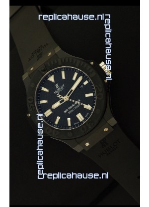 Hublot Big Bang Kind Full Ceramic Carbon Dial 1:1 Mirror Edition Swiss Replica Watch 