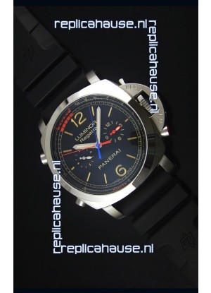 Panerai Luminor Regatta Japanese Replica Watch in Steel Case