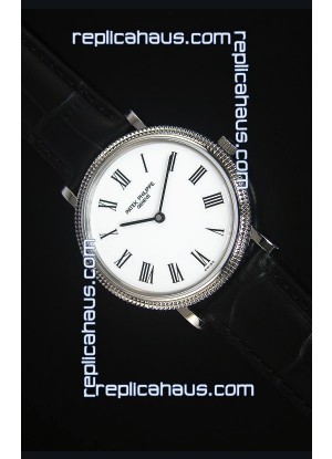 Patek Philippe 5120J Calatrava Mens Stainless Steel Watch 1:1 Mirror Replica