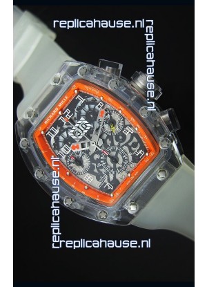 Richard Mille RM056-1 Tourbillon Felipe Massa Chronograh Orange Bezel Watch