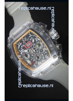 Richard Mille RM056-1 Tourbillon Felipe Massa Chronograh Beige Bezel Watch