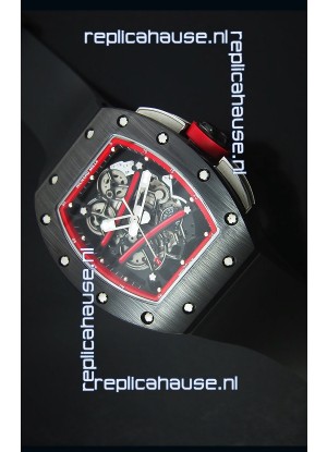 Richard Mille RM061 Ceramic Case Swiss Red Bezel Replica Watch