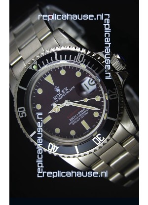 Rolex Submariner 1680 Vintage Edition Coffee Dial Japanese Movement Watch