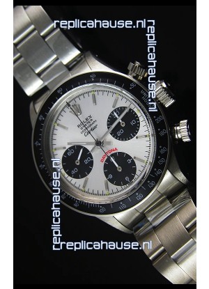 Rolex Daytona Vintage 6263 for CARTIER Edition Swiss Replica Watch with Black Bezel