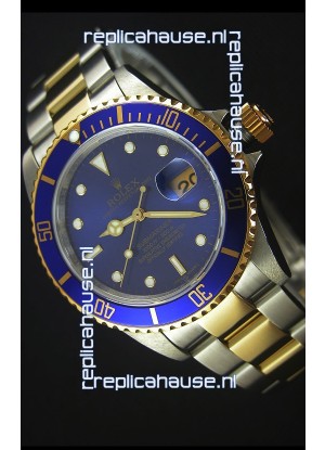 Rolex Submariner 16613 Two Tone Swiss Replica 1:1 Watch with Swiss 3135 Movement 