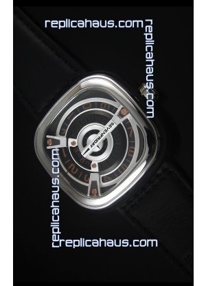 SevenFriday M2-2 Stainless Steel Watch with Miyota 8215 Movement
