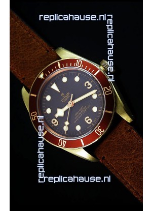 Tudor Heritage Bay Bronze Swiss Replica 1:1 Mirror Replica Edition with Two Straps