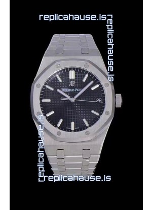 Audemars Piguet Royal Oak 41MM Blue Dial 904L Steel - 1:1 Mirror Replica 