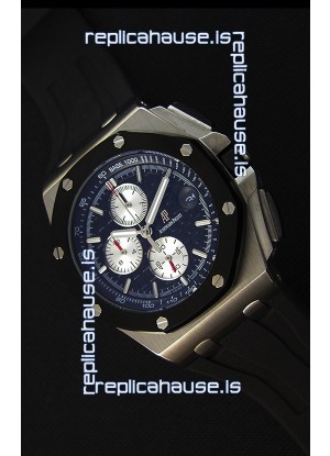 Audemars Piguet Royal Oak Offshore Chronograph Swiss Quartz Replica Watch Stainless Steel Case