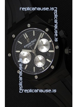 Audemars Piguet Royal Oak Chronograph Black Dial Swiss Replica Watch