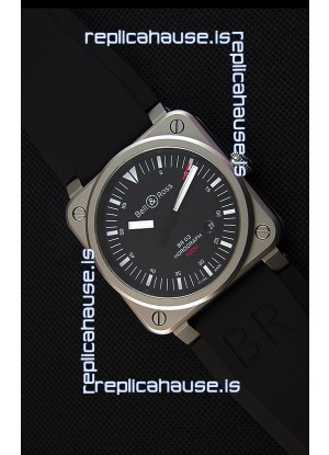 Bell & Ross BR03-92 Horograph Black Dial Swiss Rubber Strap 1:1 Mirror Replica Watch