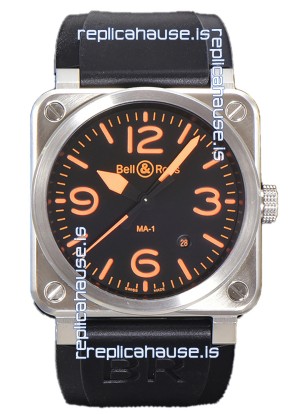 Bell and Ross BR03-92 MA-01 Orange Indicators Edition Swiss Replica Watch