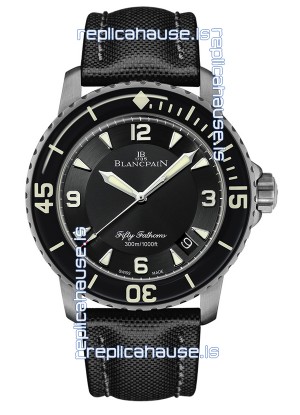 Blancpain Fifty Fathoms Automatique Titanium Edition Swiss Replica Watch in 1:1 Mirror Quality