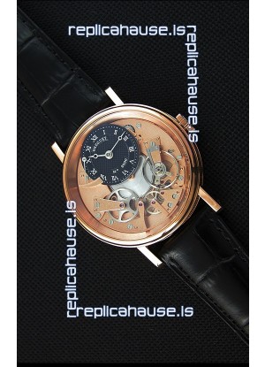 Breguet Tradition 7057BR/R9/9W6 Pink Gold Dual Tourbillon Swiss Replica Watch 